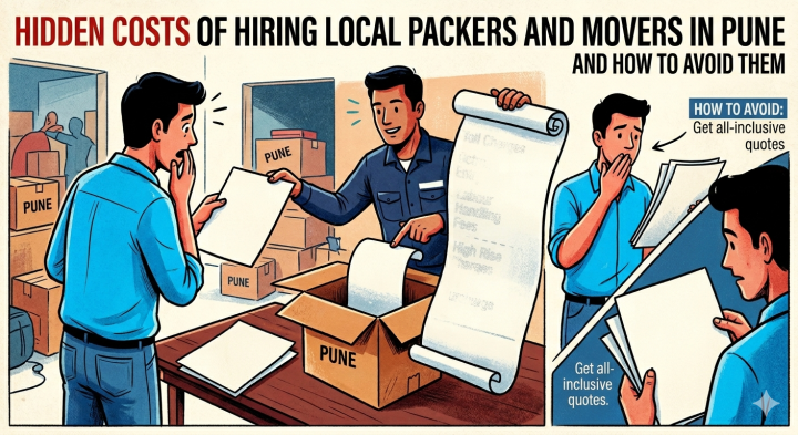 Hidden Costs of Hiring Local Packers and Movers in Pune, And How to Avoid Them